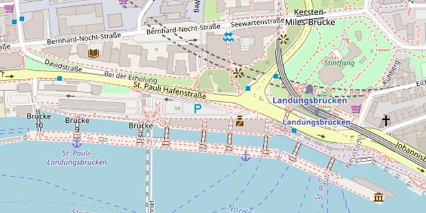 Seminarlocation auf Satellitenbild
