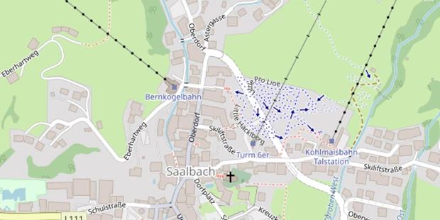 Seminarlocation auf Satellitenbild