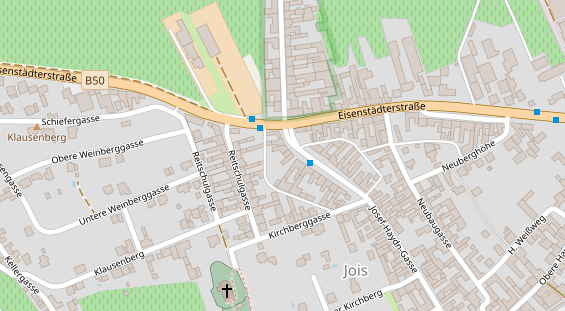 Seminarlocation auf Satellitenbild