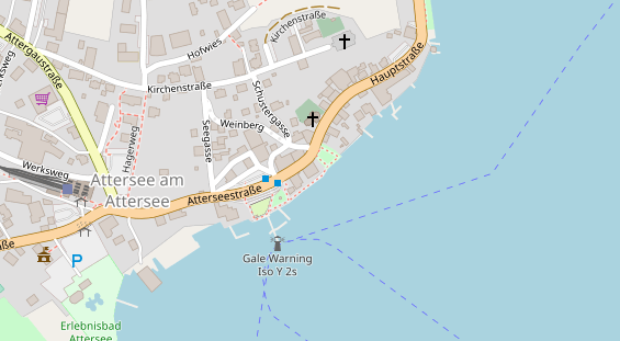 Seminarlocation auf Satellitenbild