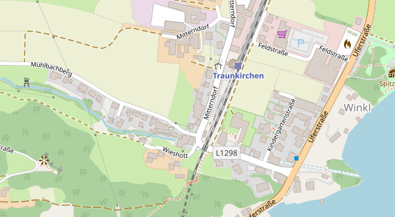 Seminarlocation auf Satellitenbild