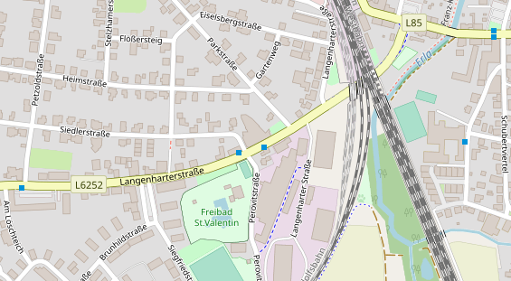 Seminarlocation auf Satellitenbild