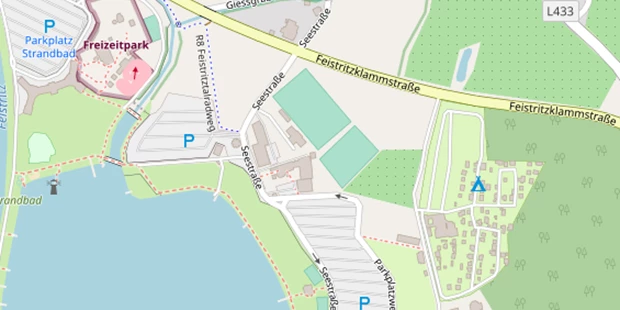 Seminarlocation auf Satellitenbild