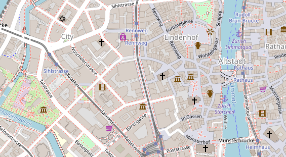 Seminarlocation auf Satellitenbild