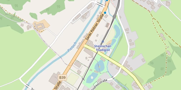 Seminarlocation auf Satellitenbild