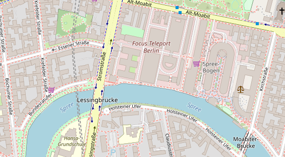 Seminarlocation auf Satellitenbild