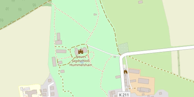 Seminarlocation auf Satellitenbild