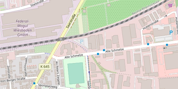 Seminarlocation auf Satellitenbild