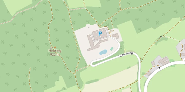 Seminarlocation auf Satellitenbild
