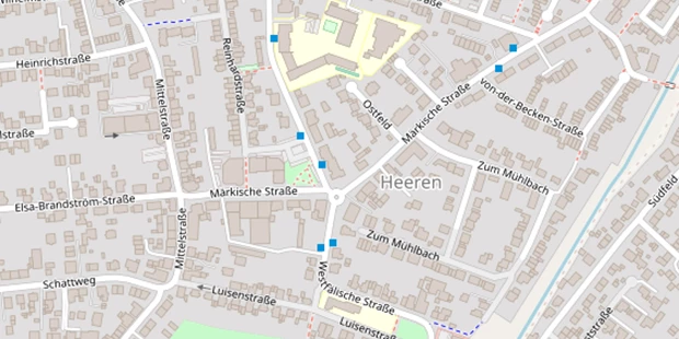 Seminarlocation auf Satellitenbild