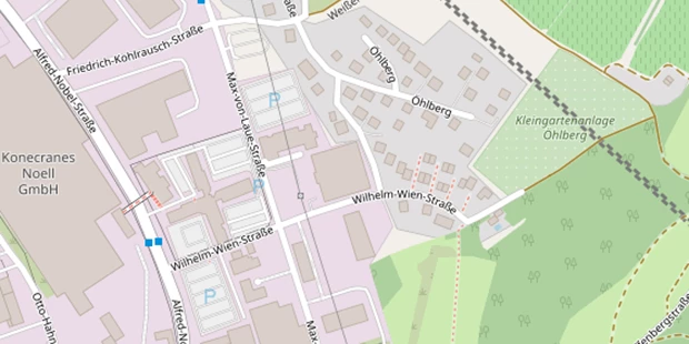 Seminarlocation auf Satellitenbild
