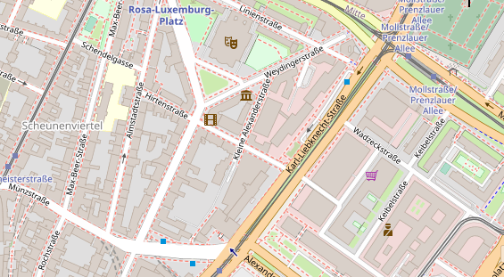 Seminarlocation auf Satellitenbild