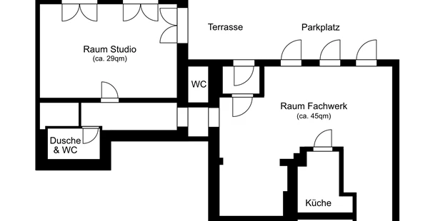 Tagungshotels - Mahlzeiten: Küche zum Mieten - Weißenohe - Raumplan - Raum18