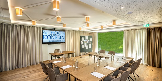 Tagungshotels - Mahlzeiten: Buffetform möglich - die HOCHKÖNIGIN - Mountain Resort