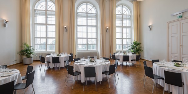Tagungshotels - Mahlzeiten: Buffetform möglich - Barocke Suite A, Foto © Alexander Eugen Koller - MuseumsQuartier Wien