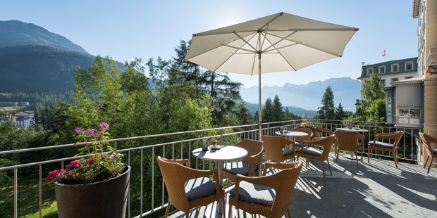 Tagungshotels - Zimmerkategorie: 4 Sterne Superior - Graubünden - Terrasse Hotel - Seminarhotel SARATZ & Kongress- und Kulturzentrum Pontresina