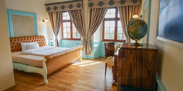 Tagungshotels - Zimmerkategorie: Sonstiges - Mühlingen - Suite John F. Kennedy - Tagungszentrum & Hotel Schloss Hohenfels