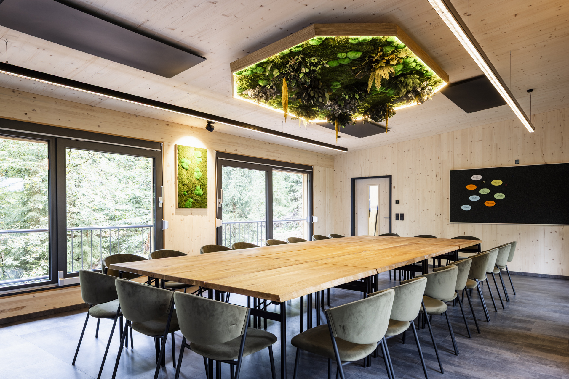 Seminarraum - die Waldräume in der Waldwelt Allgäu - Waldräume Allgäu