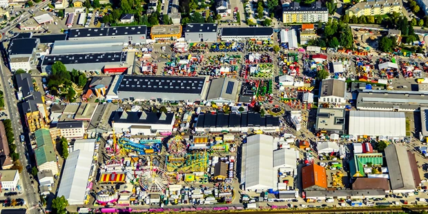 Tagungshotels - Flipchart - Oberösterreich - Messegelände im Gesamtüberblick - Veranstaltungszentrum Messe Ried
