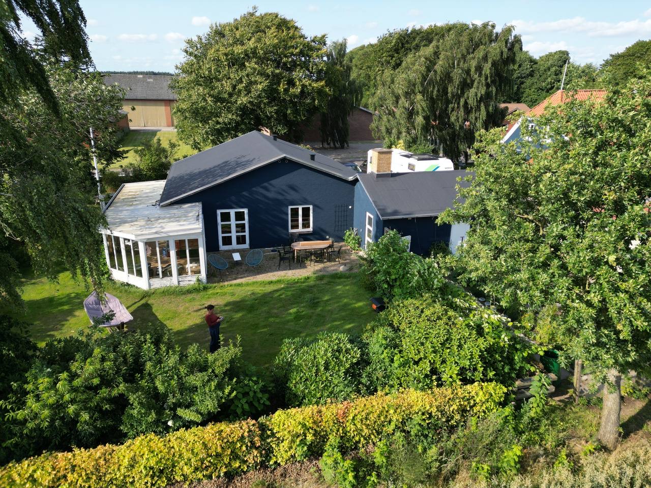 Seminarraum - Seminarhaus - Ländliches Seminarhaus in Süddänemark