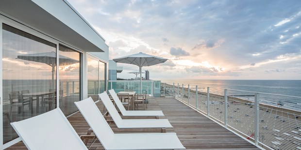 Tagungshotels - Venedig - Entspannung und neue Perspektiven bietet die Dachterrasse des Falkensteiner Hotel & SPA Jesolo. - Falkensteiner Hotel & SPA Jesolo*****