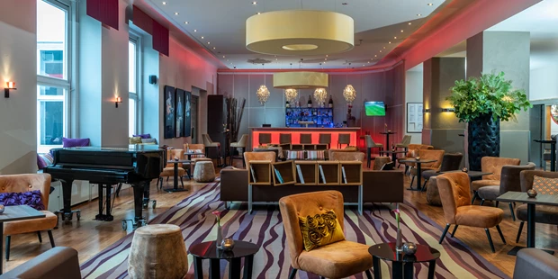 Tagungshotels - Bildschirm - Neckargemünd - Bar, Lounge & Lobby  - Leonardo Royal Mannheim