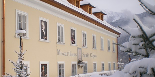 Tagungshotels - Garten - Mozarthaus im Winter - Mozarthaus St. Gilgen am Wolfgangsee