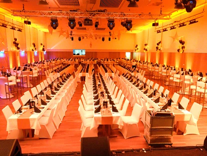 Tagungshotels - Art der Location: Meetingroom - Österreich - Der größe Festsaal des BRUNO mit Tafelstellung für rund 250 Personen. - BRUNO