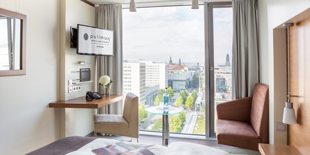 Tagungshotels - Hotelbar - Superior Einzelzimmer - Pullman Dresden Newa