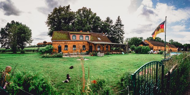 Tagungshotels - Art der Location: Sonstiges - Glöwen - Uriger Bauernhof in Alleinlage Pferdehof Kneipe Saal