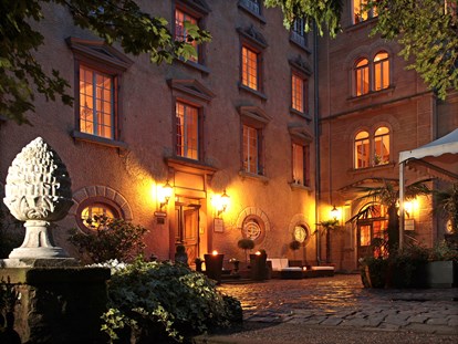 Tagungshotels - Mahlzeiten: Buffetform möglich - Rhodt unter Rietburg - Hoteleingang - Hotel Schloss Edesheim
