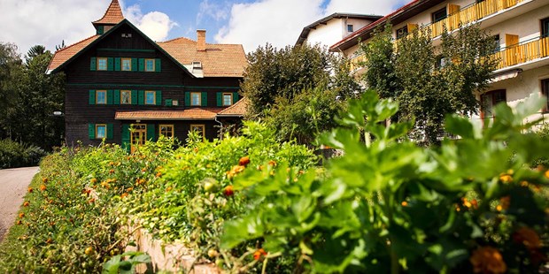 Tagungshotels - Gastronomie: Eigene regionale Küche - Lackenbach - Seminarhaus Kloster NaturSinne im Sommer - Retreathaus Kloster NaturSinne
