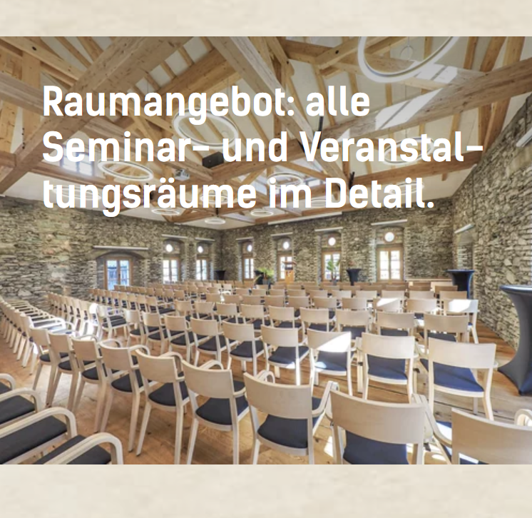 Seminarraum: Finden Sie alles zu den verschiedenen Veranstaltungsräumen heraus! - Mesnerhaus Rauris - Ihre Location für Seminare und Veranstaltungen in den Alpen