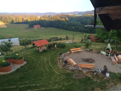 Tagungshotels - Abhörsicher: Einzelne Räume - Bild vom Balkon - Seminarhaus Lamplstätt