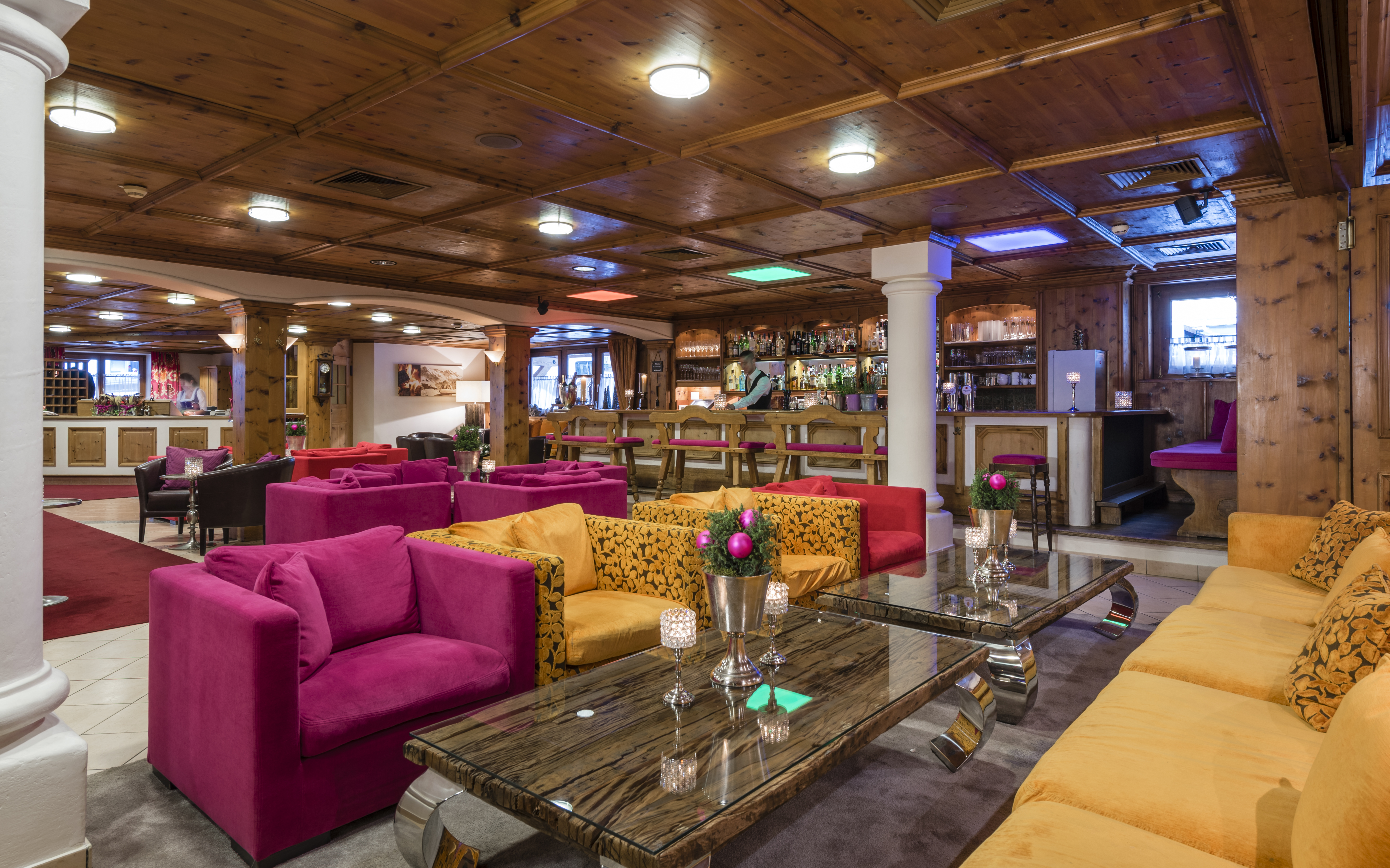 Eva,VILLAGE Saalbach Hinterglemm  Räume Lobby eva,VILLAGE