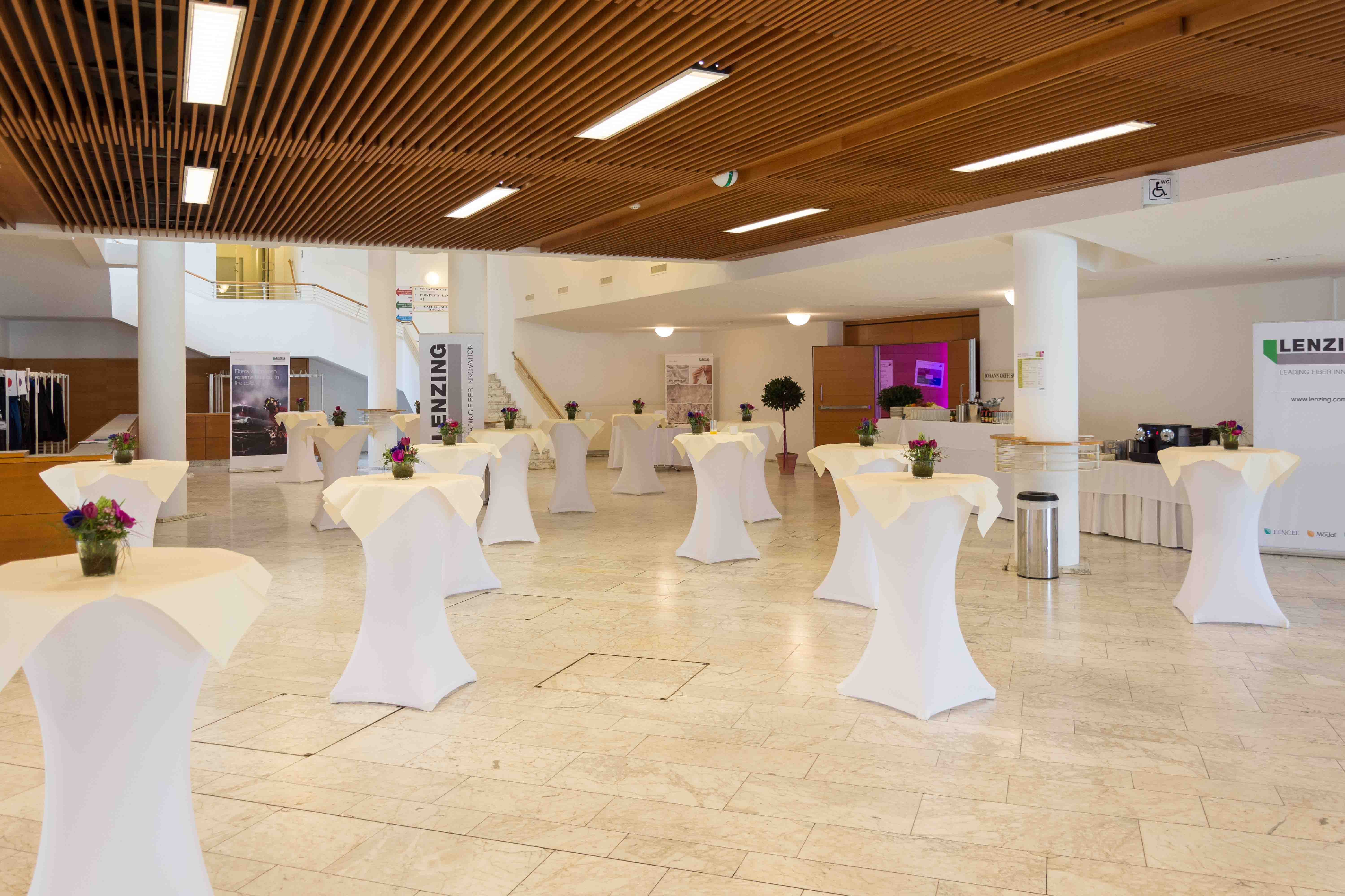 Toscana Congress Gmunden/Villa Toscana Räume Unteres Foyer