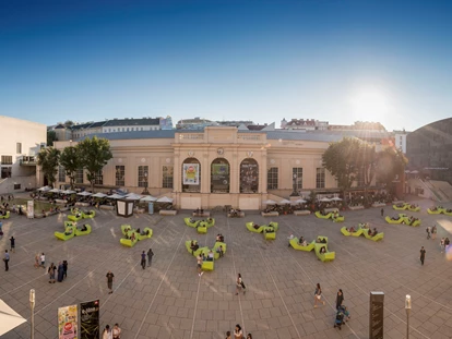 Tagungshotels - Portier: kein Portier - MQ Haupthof, Foto © Alexander Eugen Koller - MuseumsQuartier Wien