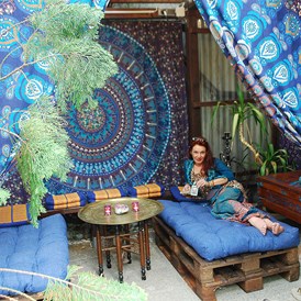 Seminarraum: Mandala-Lounge Outdoor - Metamorphosys