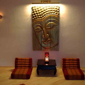 Seminarraum: Seminarraum Garden Lounge - Buddha-Raum - Metamorphosys