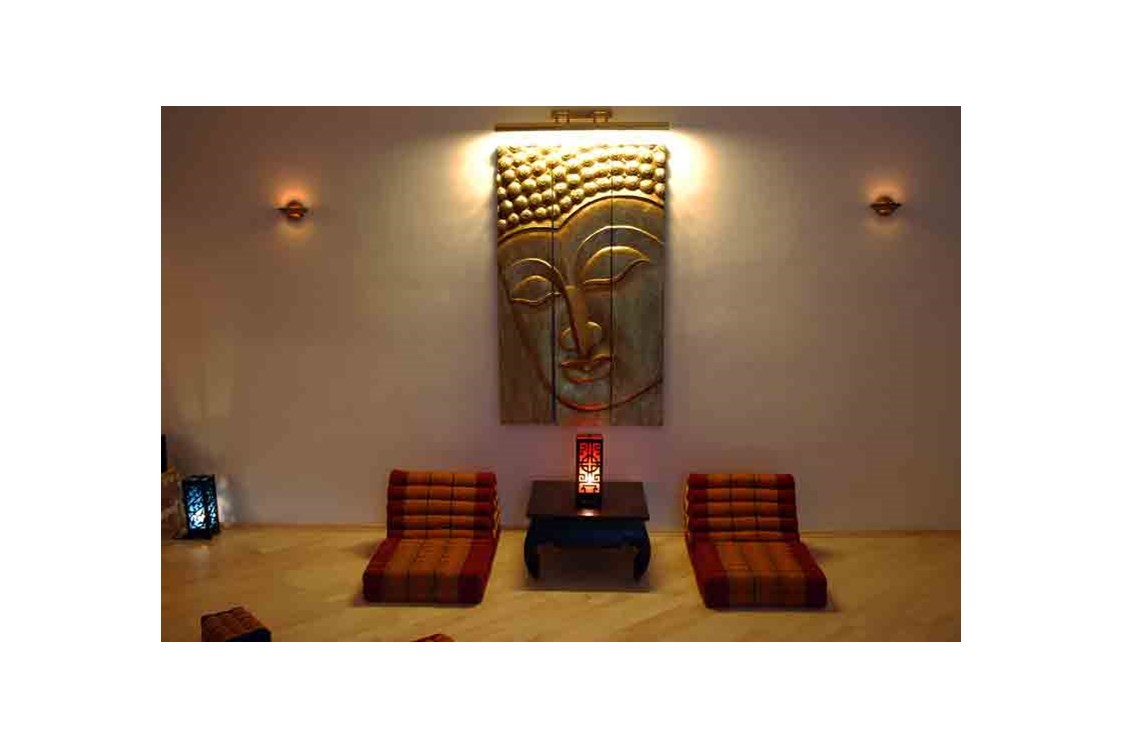Seminarraum: Seminarraum Garden Lounge - Buddha-Raum - Metamorphosys