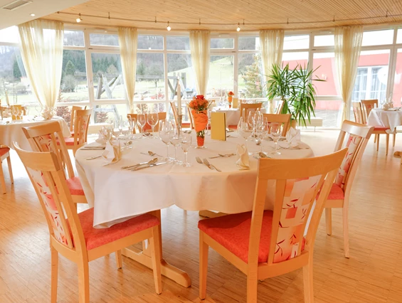 Seminarraum: Bankett - Hotel Restaurant Talblick