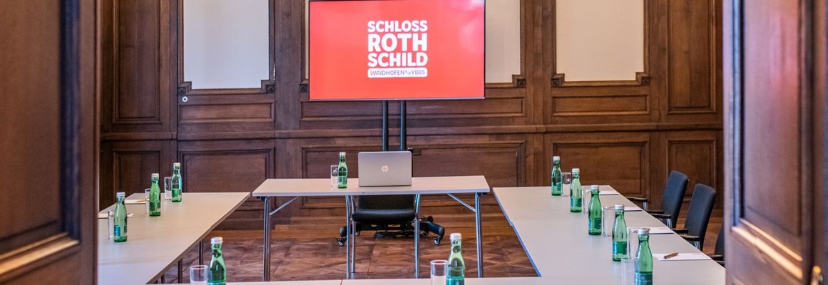 Seminarraum: Trauungsraum, mit Zugang zur Plattform - Schloss Rothschild