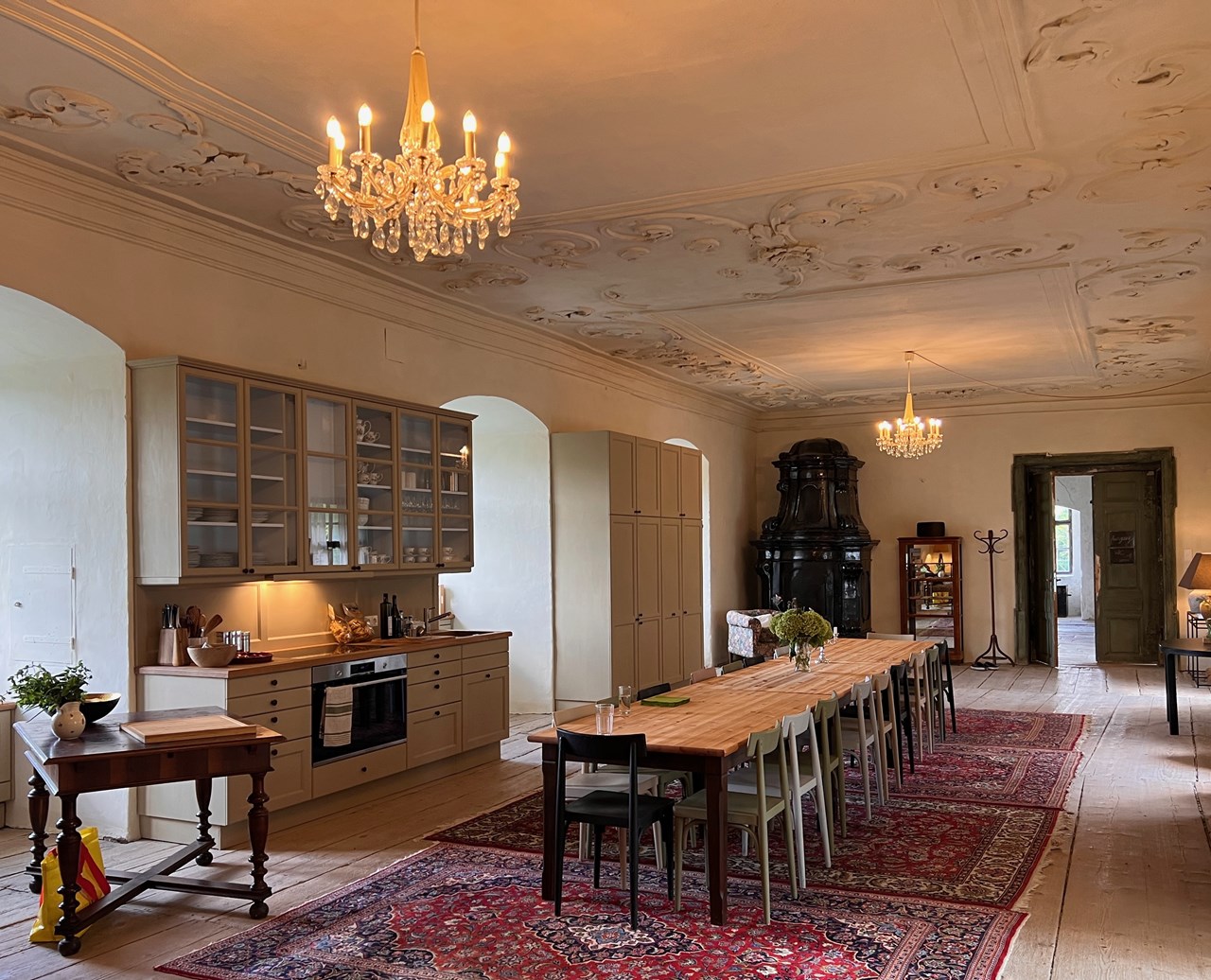 Schloss Haggenberg Räume Speisesaal