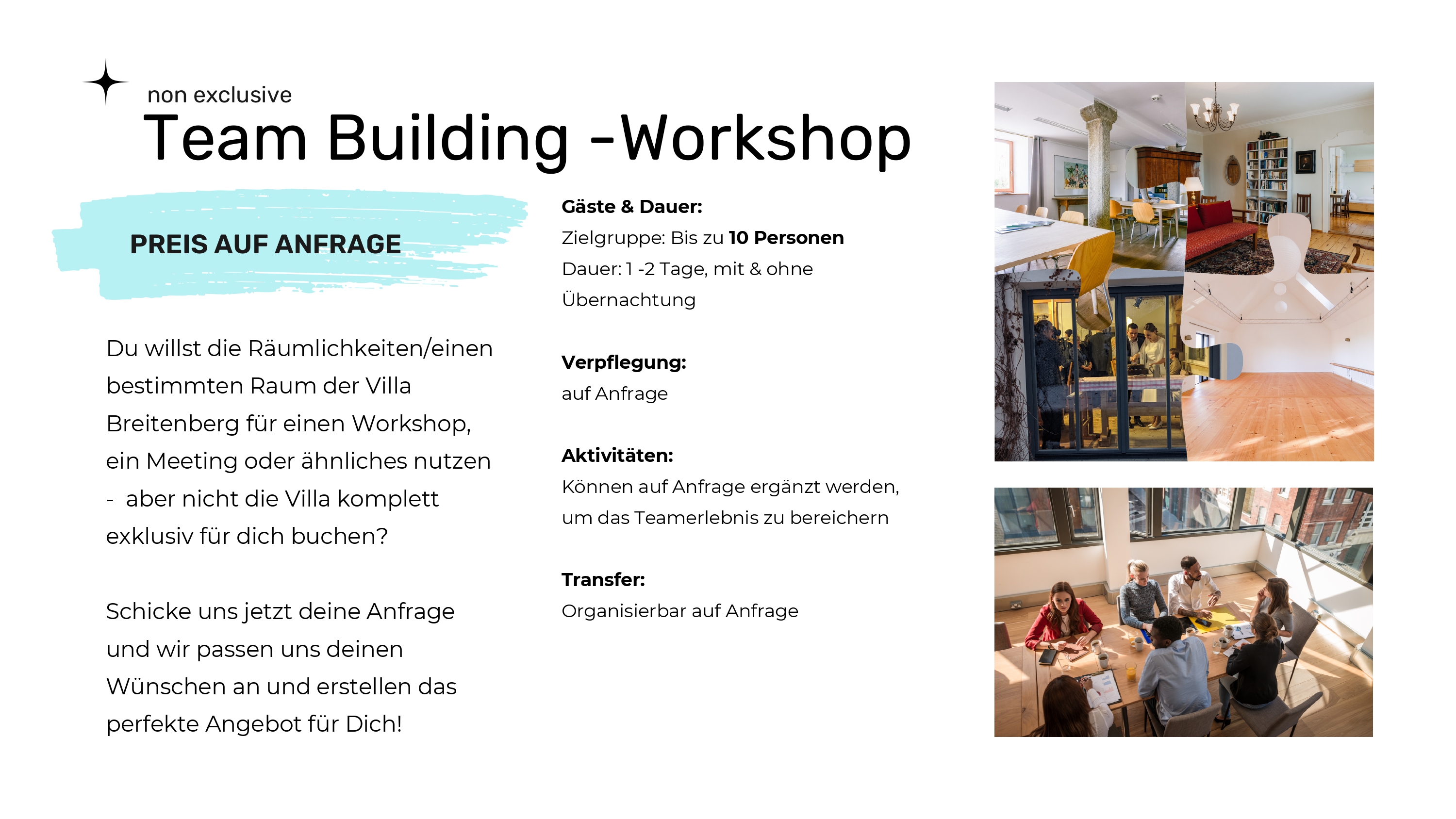 Seminarraum: Villa Breitenberg