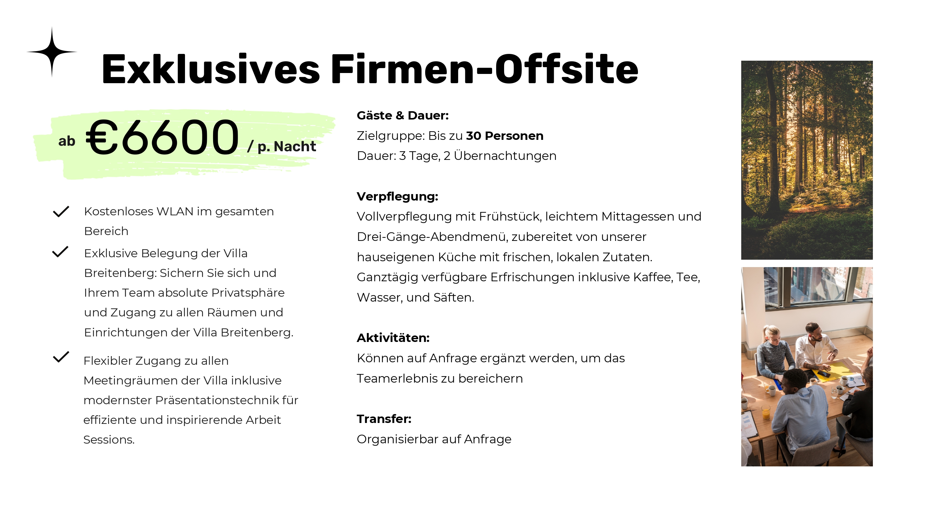 Seminarraum: Villa Breitenberg