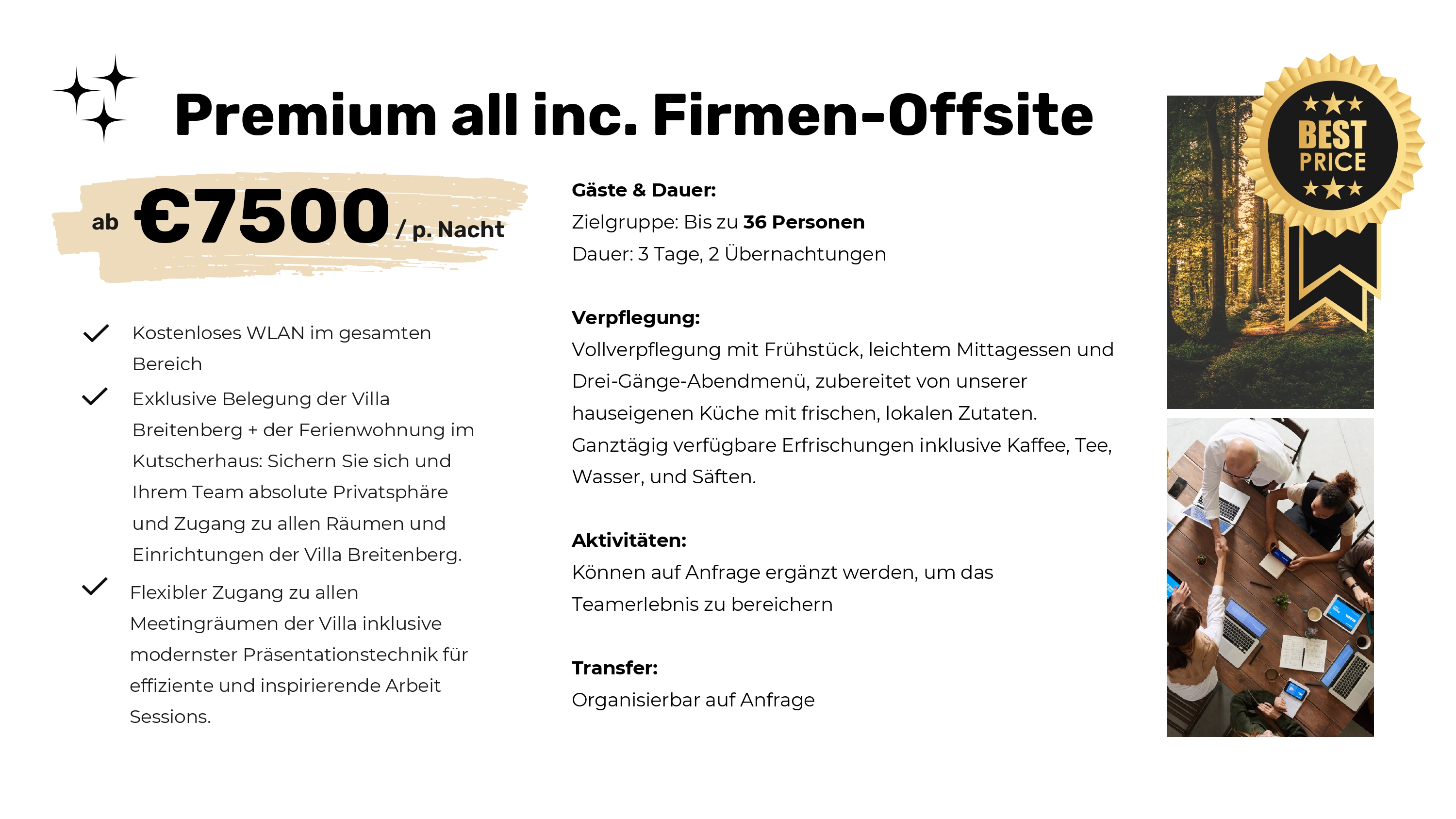 Seminarraum: Villa Breitenberg