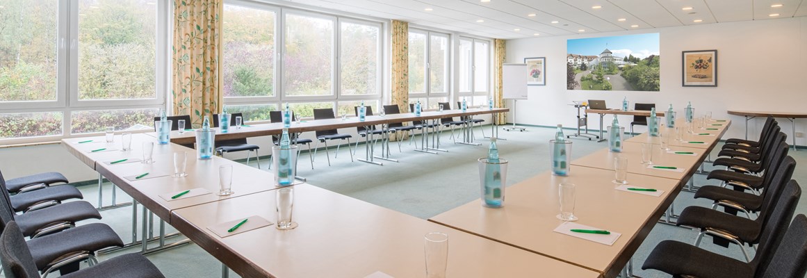 Seminarraum: Tagungsbeispiel - Waldhotel Schäferberg 