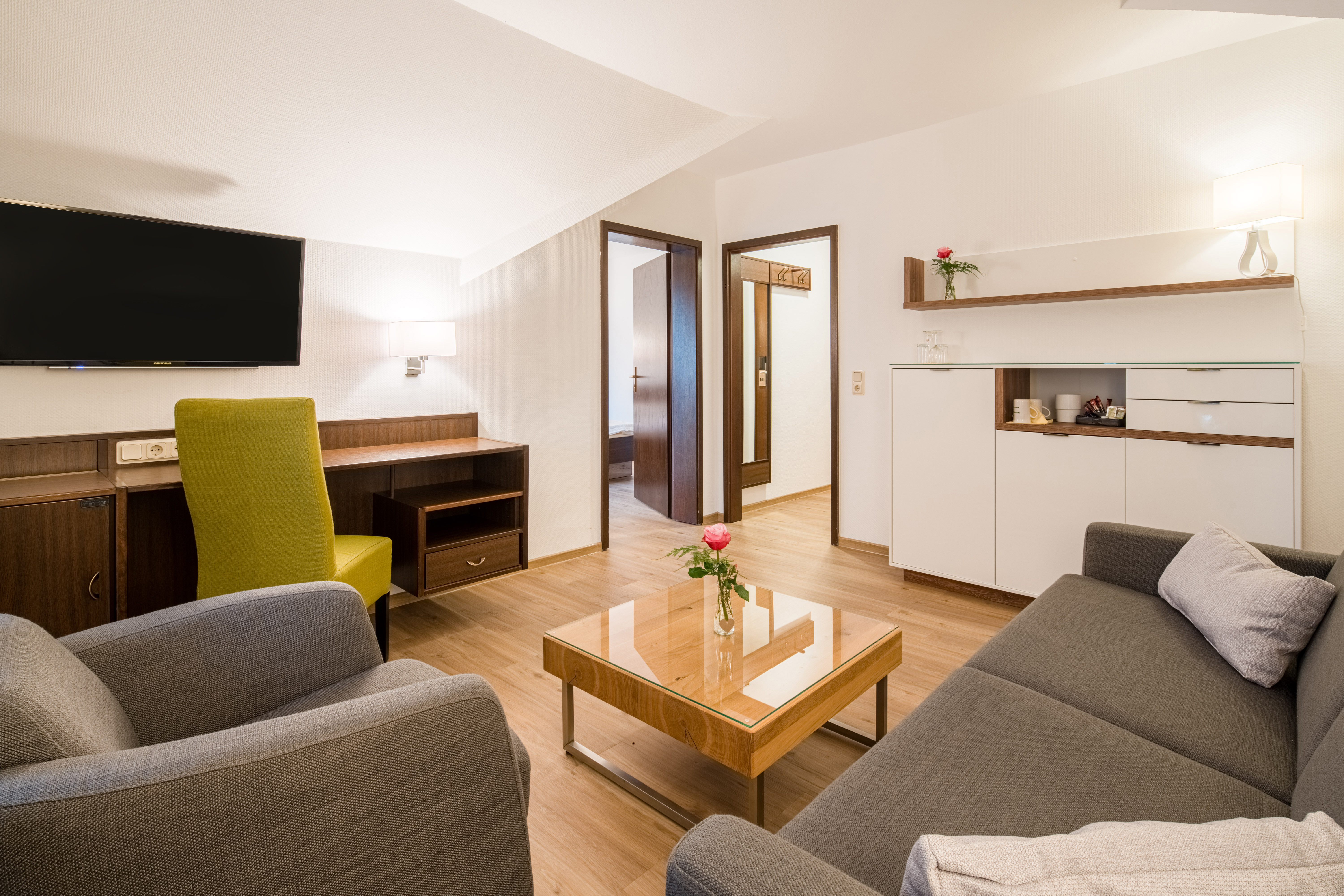 Seminarraum: Apartmenbeispiel - Waldhotel Schäferberg 