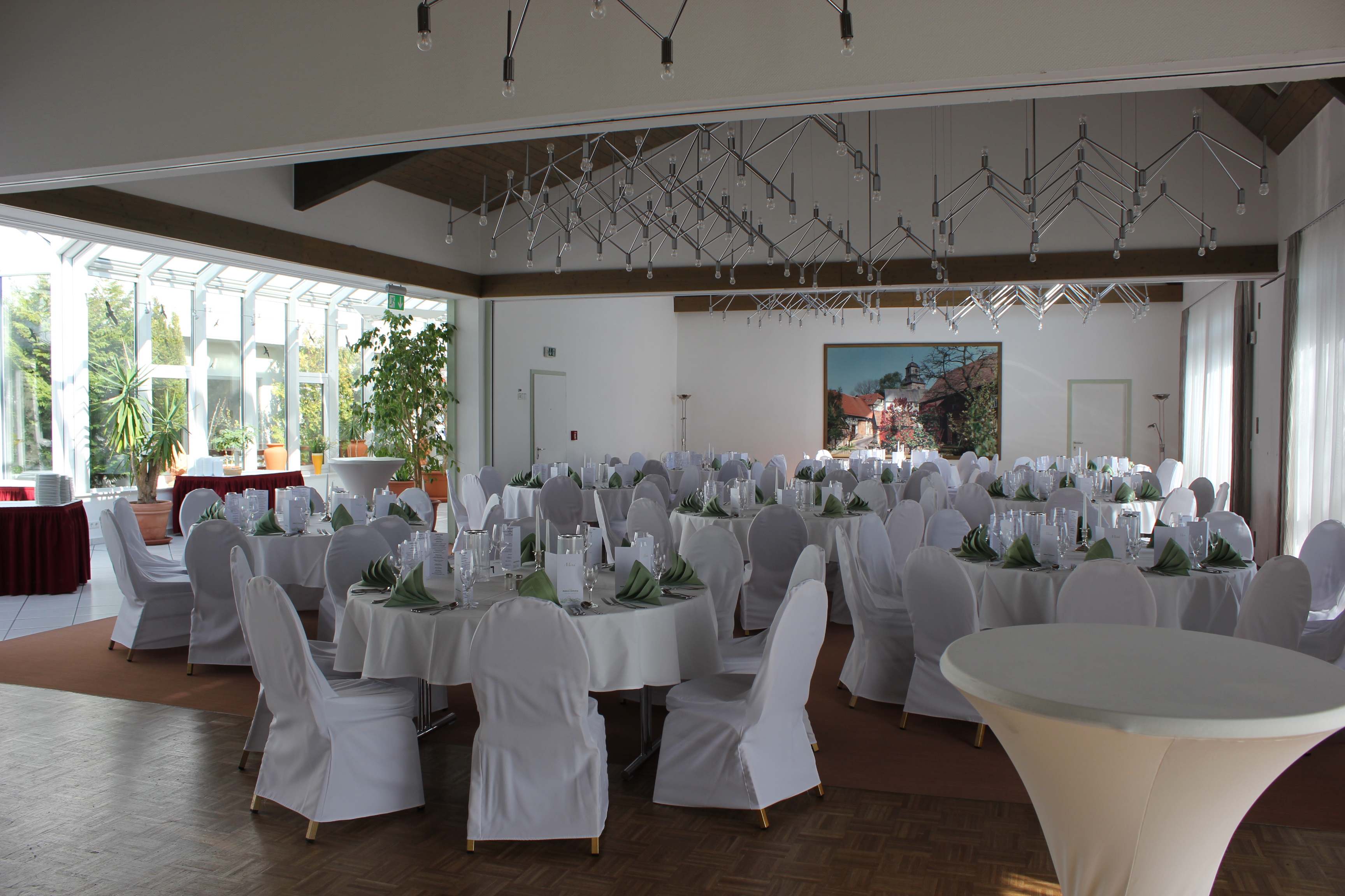 Seminarraum: Bankettbeispiel - Waldhotel Schäferberg 