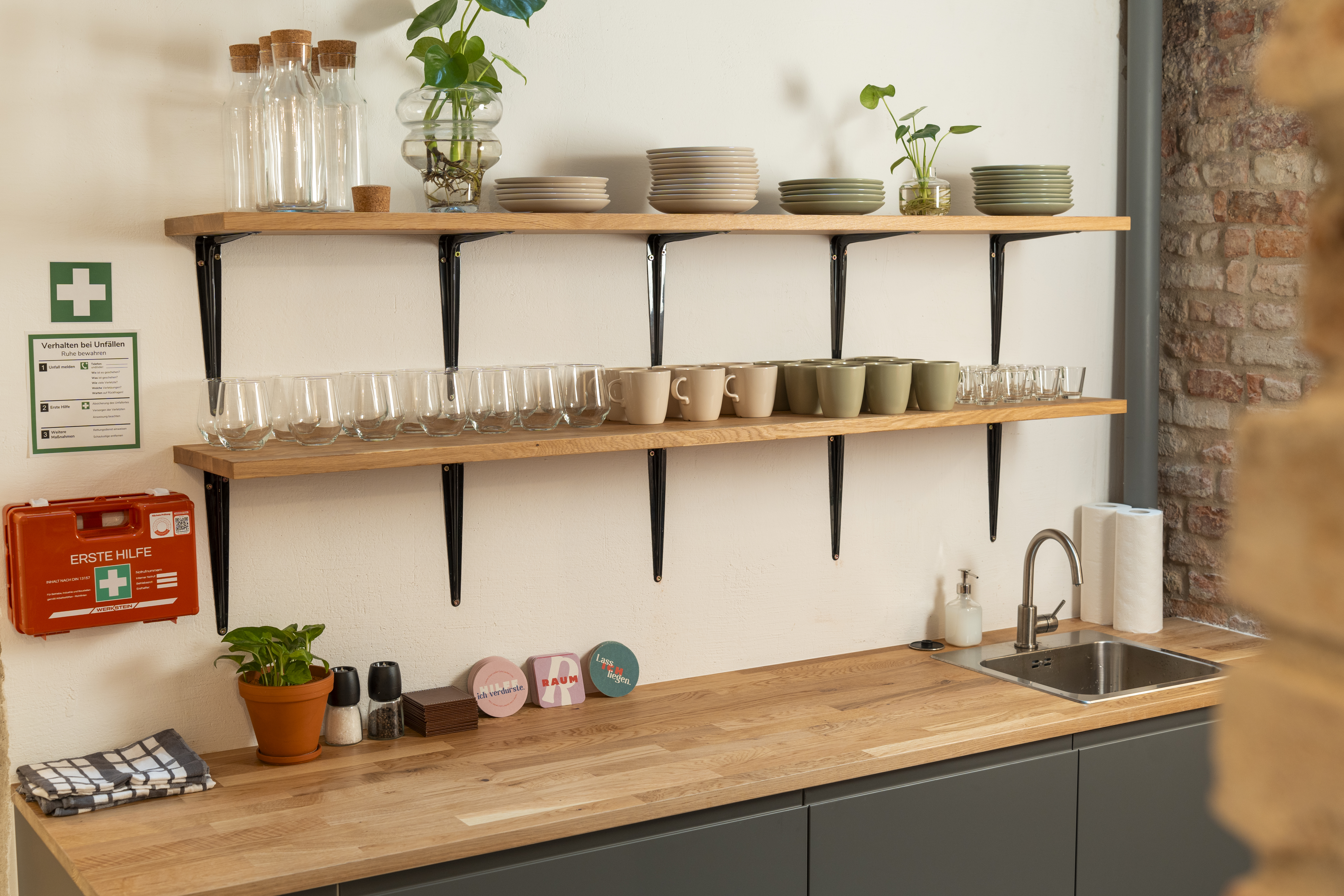 Raum für Interaktion Räume Küche